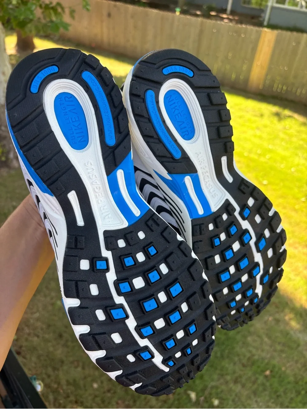 Nike Air Pegasus 2005 White Black Photo Blue Men’s Size 10 & 12 NEW | IB3971-100